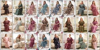 Alpine 120626 Ruchee Fashion Kaftan Nighty Wholesale