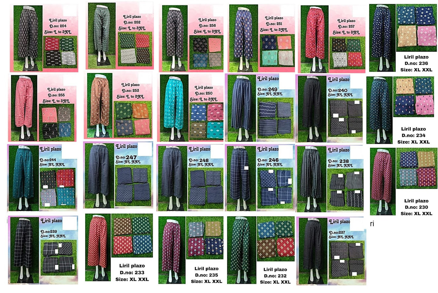Amayra Liril Zoya Rayon Branded Palazzo