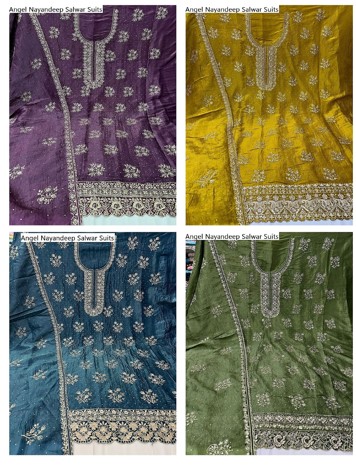 Angel Nayandeep Crush Salwar Suits Wholesale