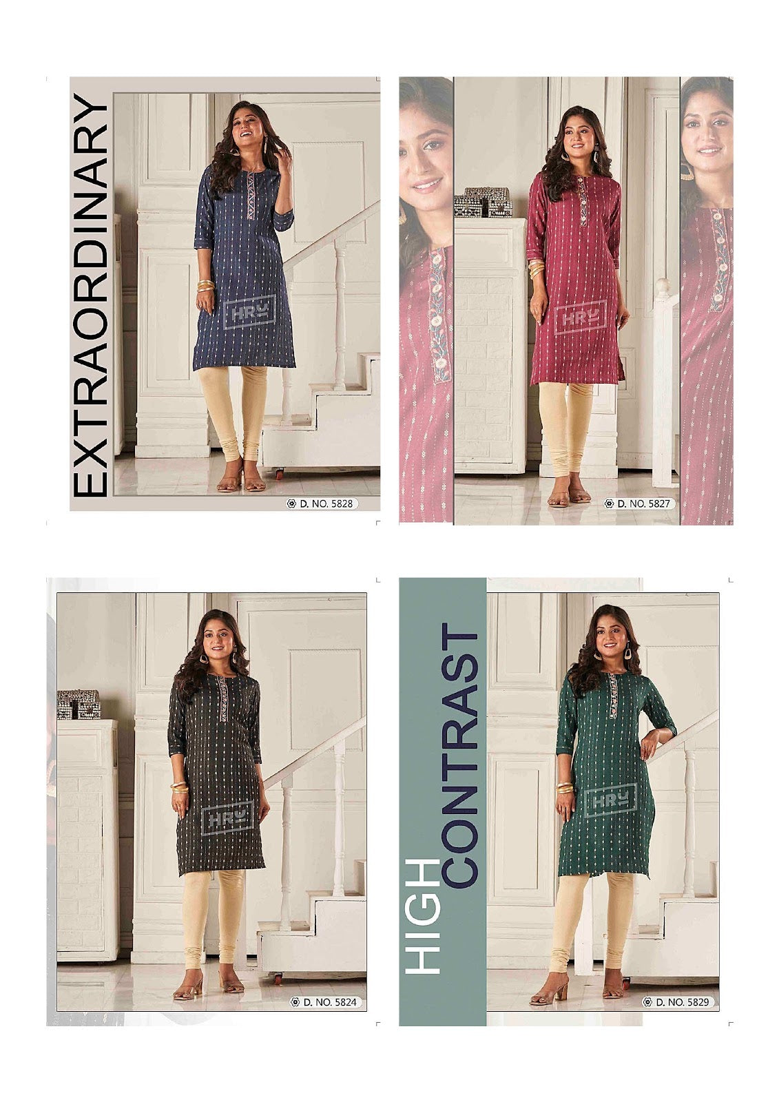 Angel Super Vol 2 Hru Cotton Knee Length Kurtis Wholesaler