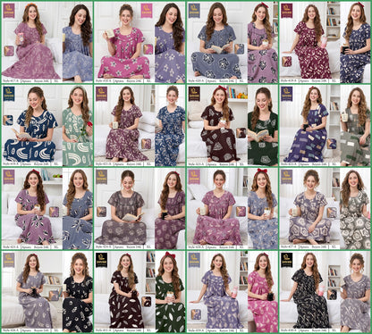 Apsara Shivani Rayon 24Kg Night Gowns Manufacturer Ahmedabad