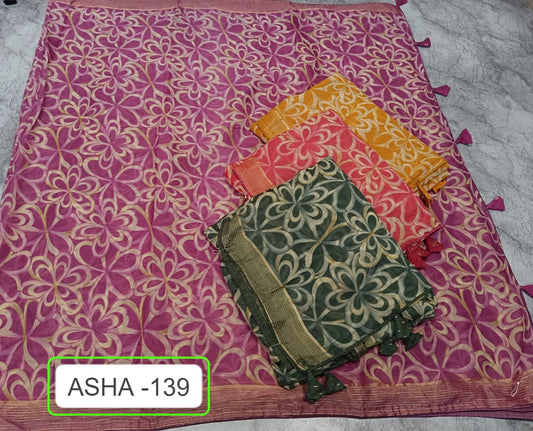 Asha 139 Kalpveli Mono Georgette Sarees Supplier