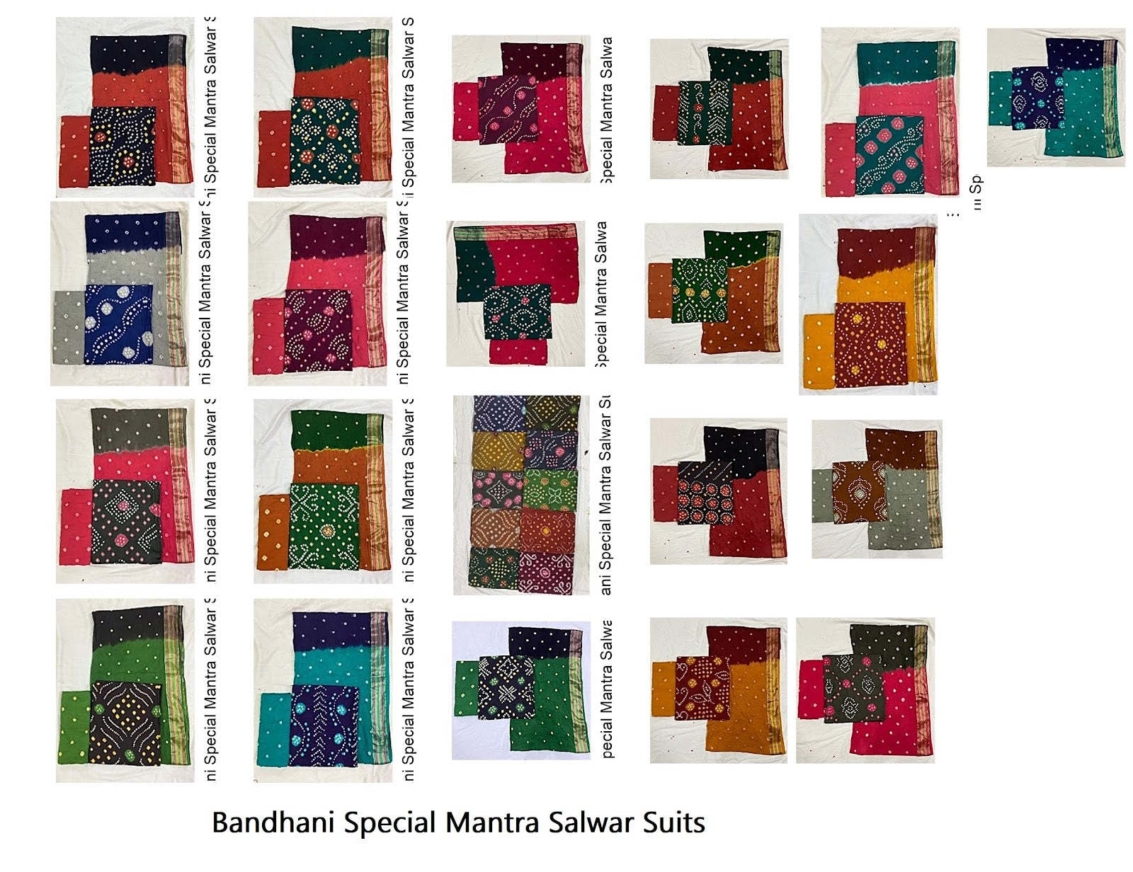 Bandhani Special Mantra Satin Salwar Suits Manufacturer India
