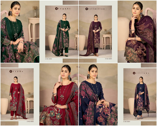 Beauty Silk 10 Radhika Fashion Azara Muslin Karachi Salwar Suits Wholesaler Gujarat