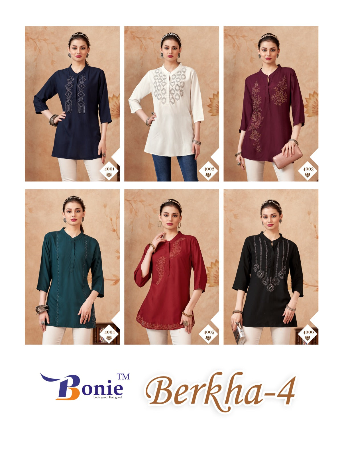 Berkha Vol 4 Bonie Rayon Short Kurtis Manufacturer