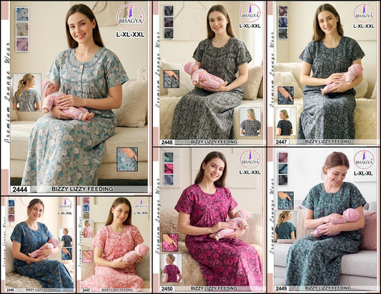 Bizzy Lizzy 2509 Bhagya Feeding Night Gown Manufacturer