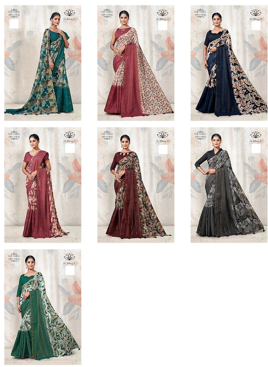 Bling 1 Kalpveli Soft Cotton Sarees Supplier Gujarat