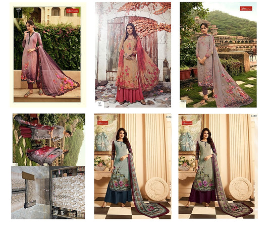 Cafe Latte 1309 Vishwam Fabrics Pant Style Suits Wholesaler India