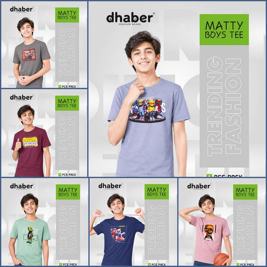 Cat 039 Dhaber Matty Boys Tshirt Exporter