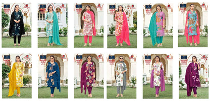 Chandani Vol 3 Vastra Ganpati Vatican Readymade Pant Style Suits Manufacturer