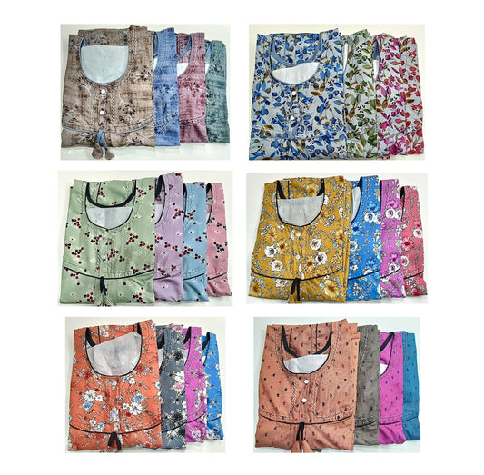 Charming Pv Ruchee Fashion Night Gowns Exporter