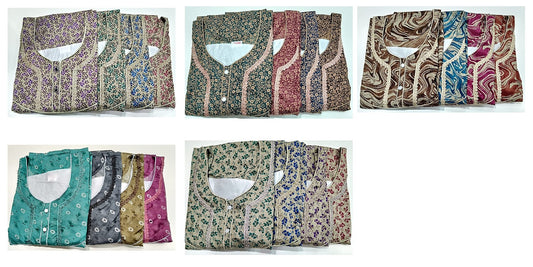 Charming Ruchee Fashion Pv Night Gowns Wholesale Price