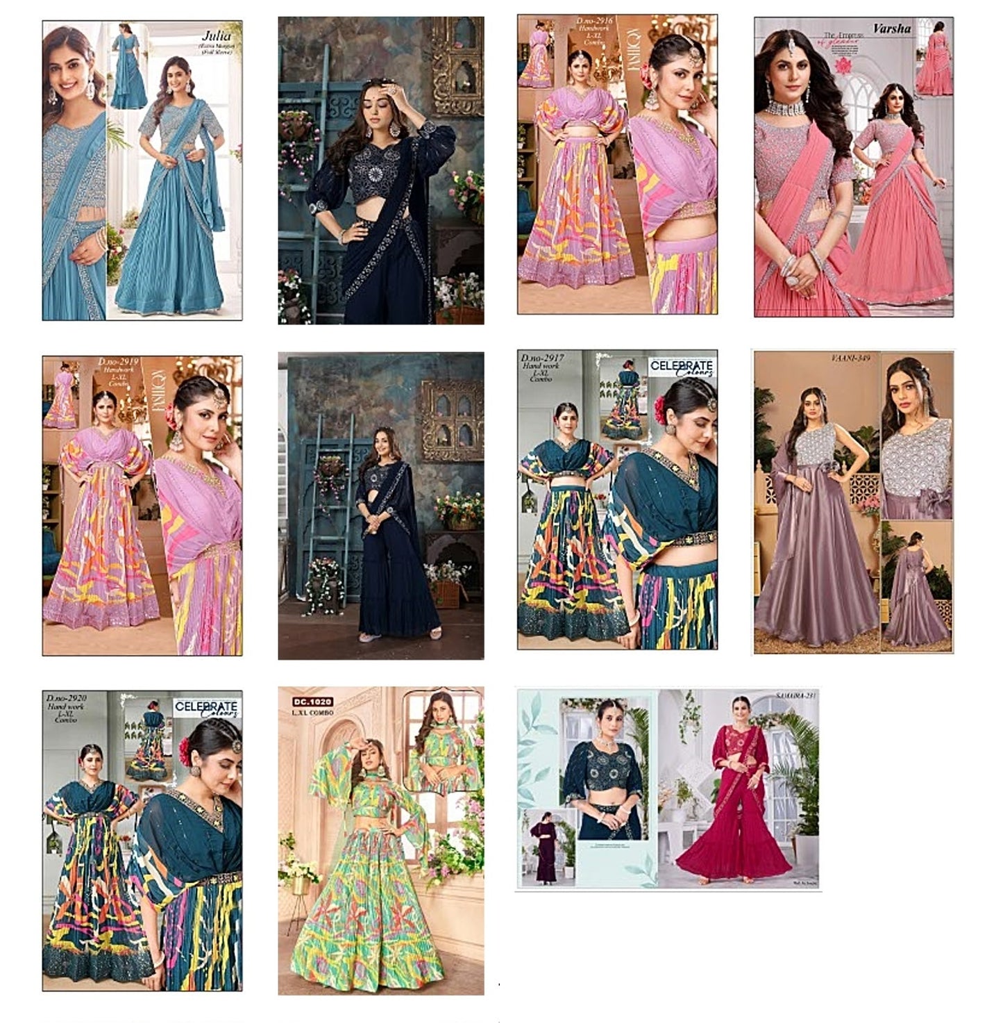 Colours Het Indo Western Pair Exporter Ahmedabad