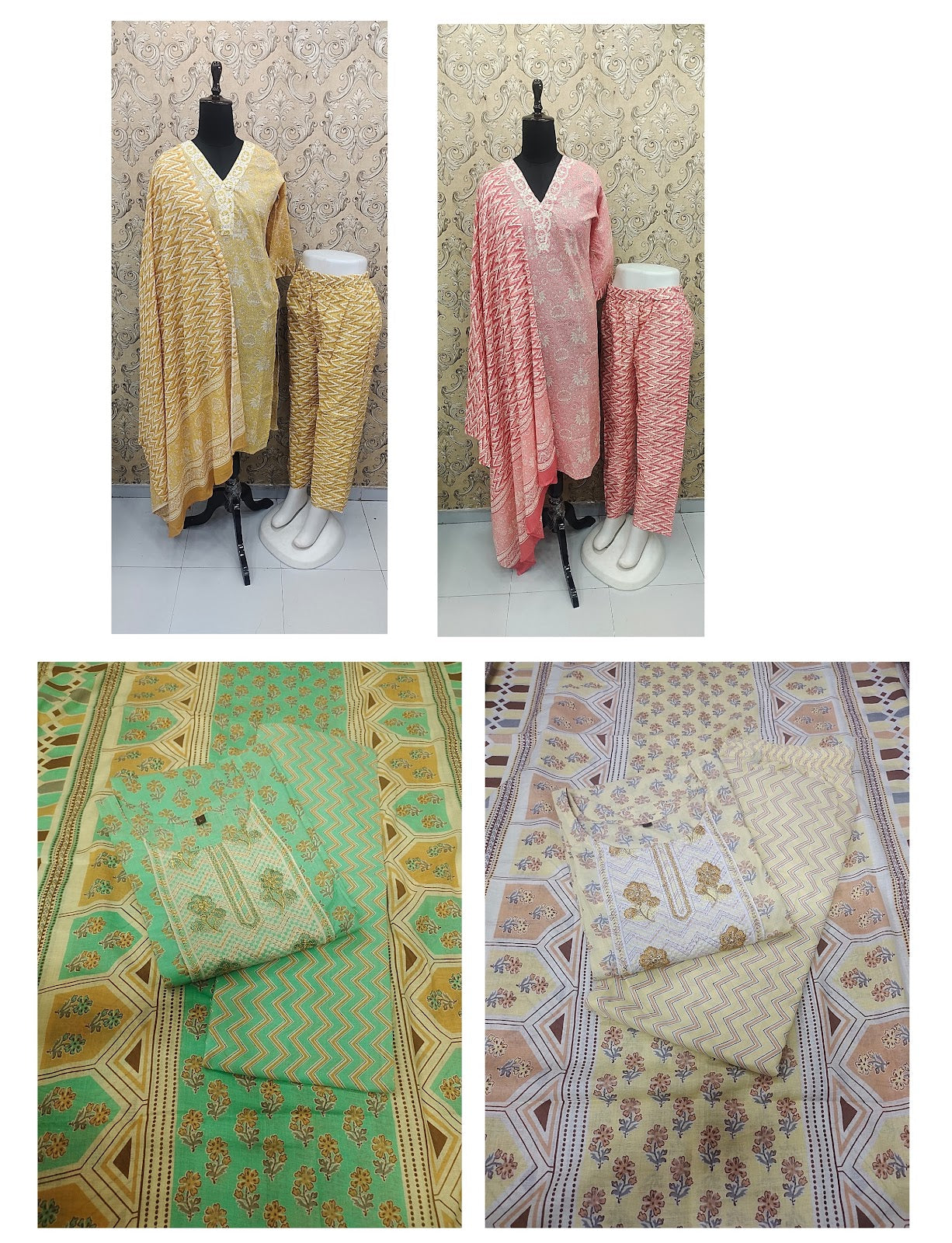 Cotton 2803 Kaso Readymade Pant Style Suits