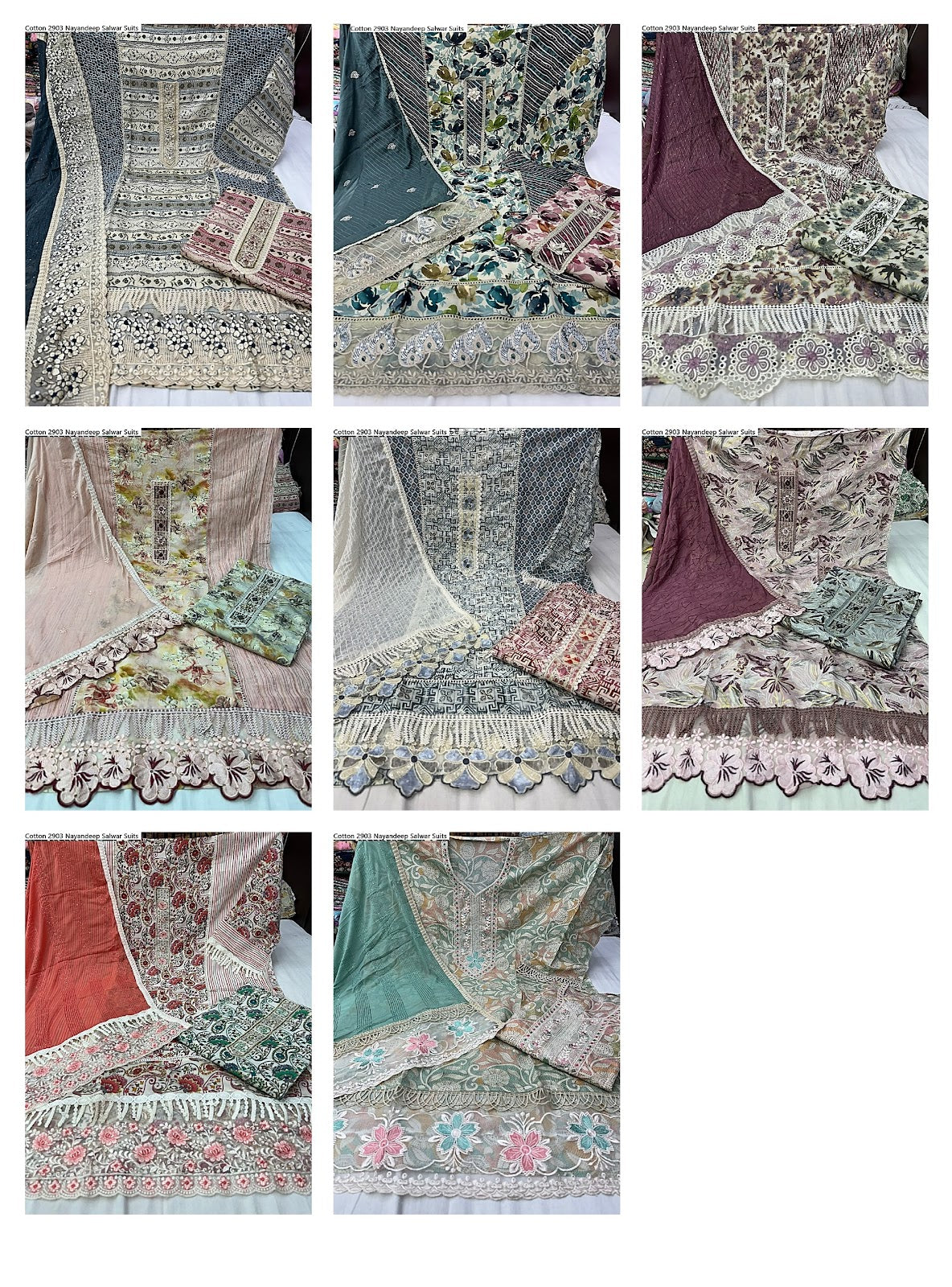 Cotton 2903 Nayandeep Salwar Suits