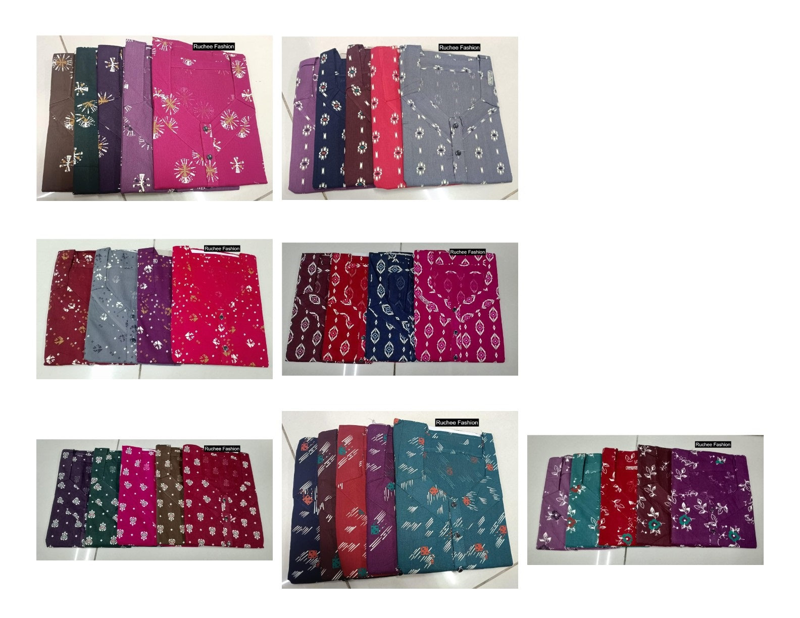 Cotton Buttons Ruchee Fashion Night Gowns Manufacturer India