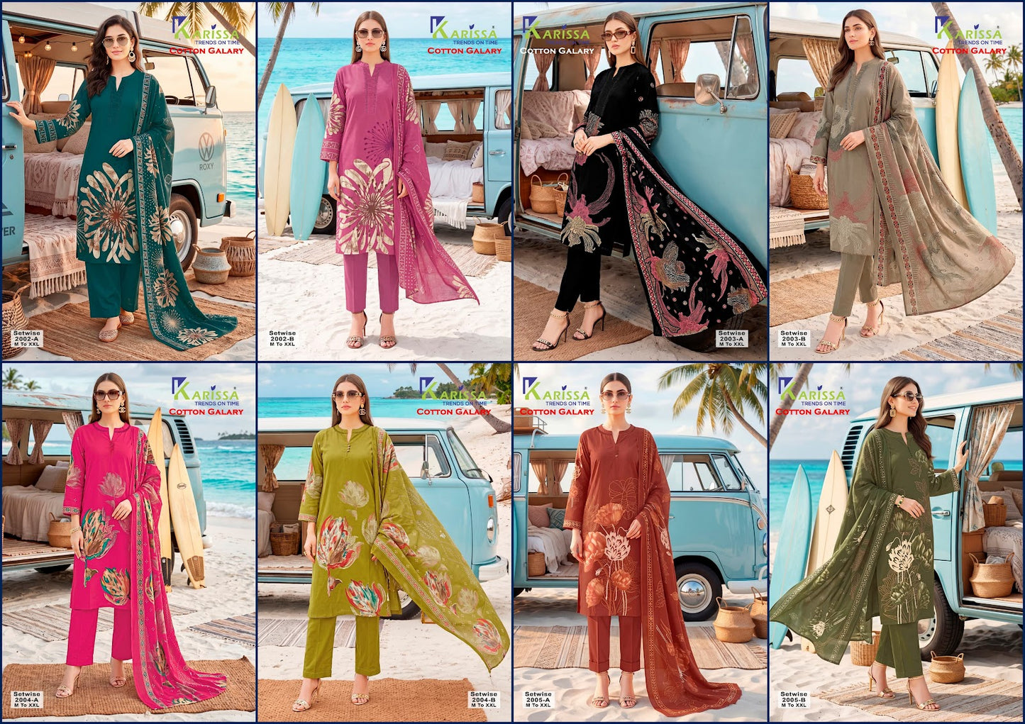 Cotton Galary Karissa Readymade Pant Style Suits Exporter India