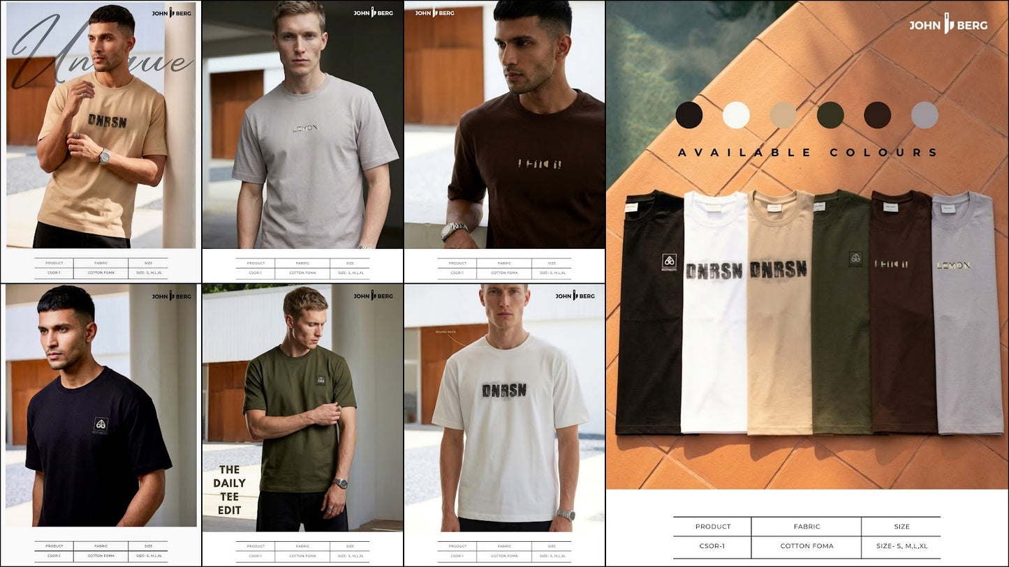 Csor 1 John Berg Cotton Mens Tshirts Exporter Gujarat