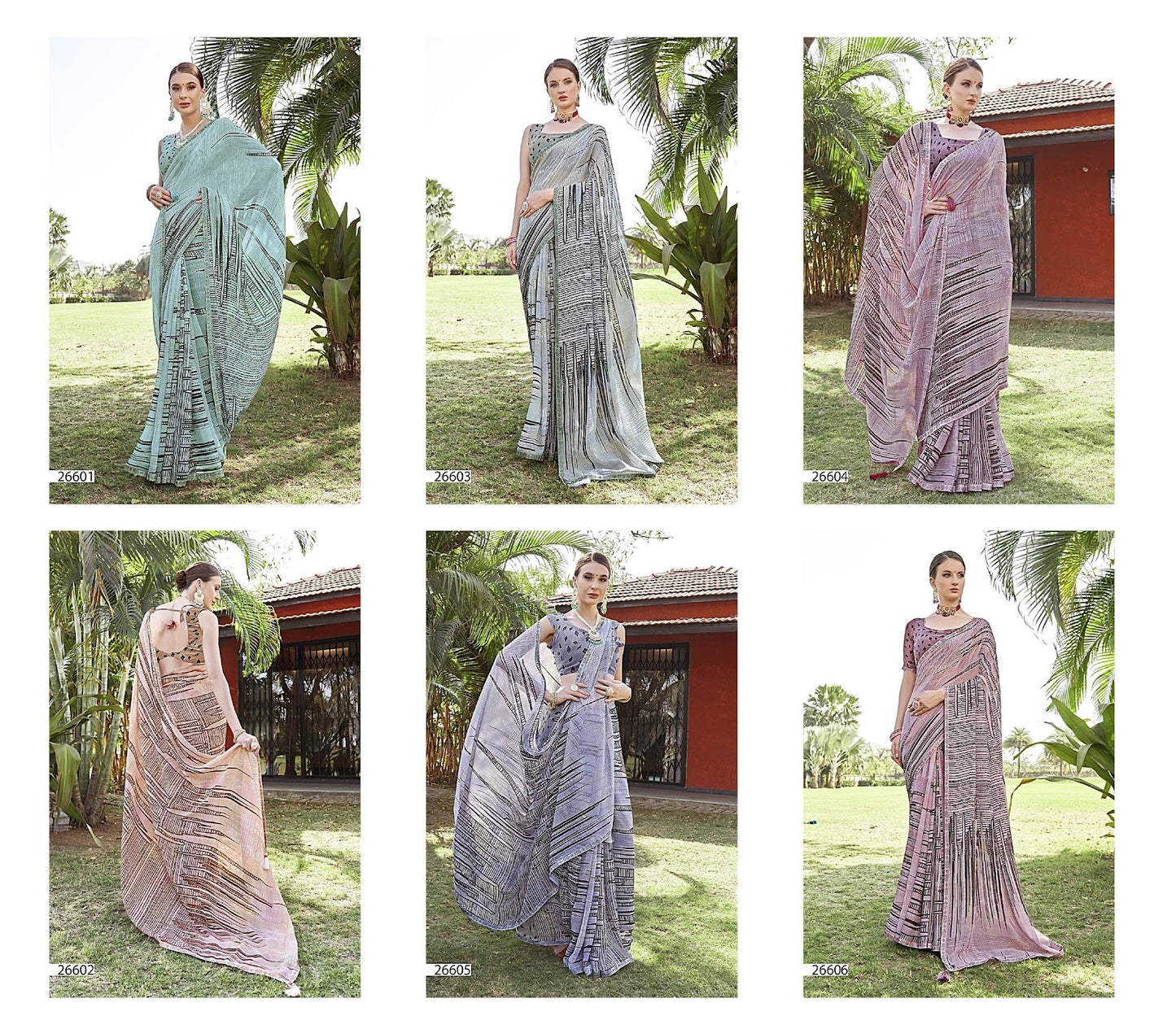 Debina Vallabhi Prints Georgette Sarees Manufacturer Ahmedabad