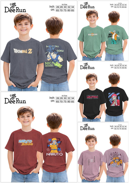 Delux 260126 Dee Run Jacquard Boys Tshirt Manufacturer Ahmedabad