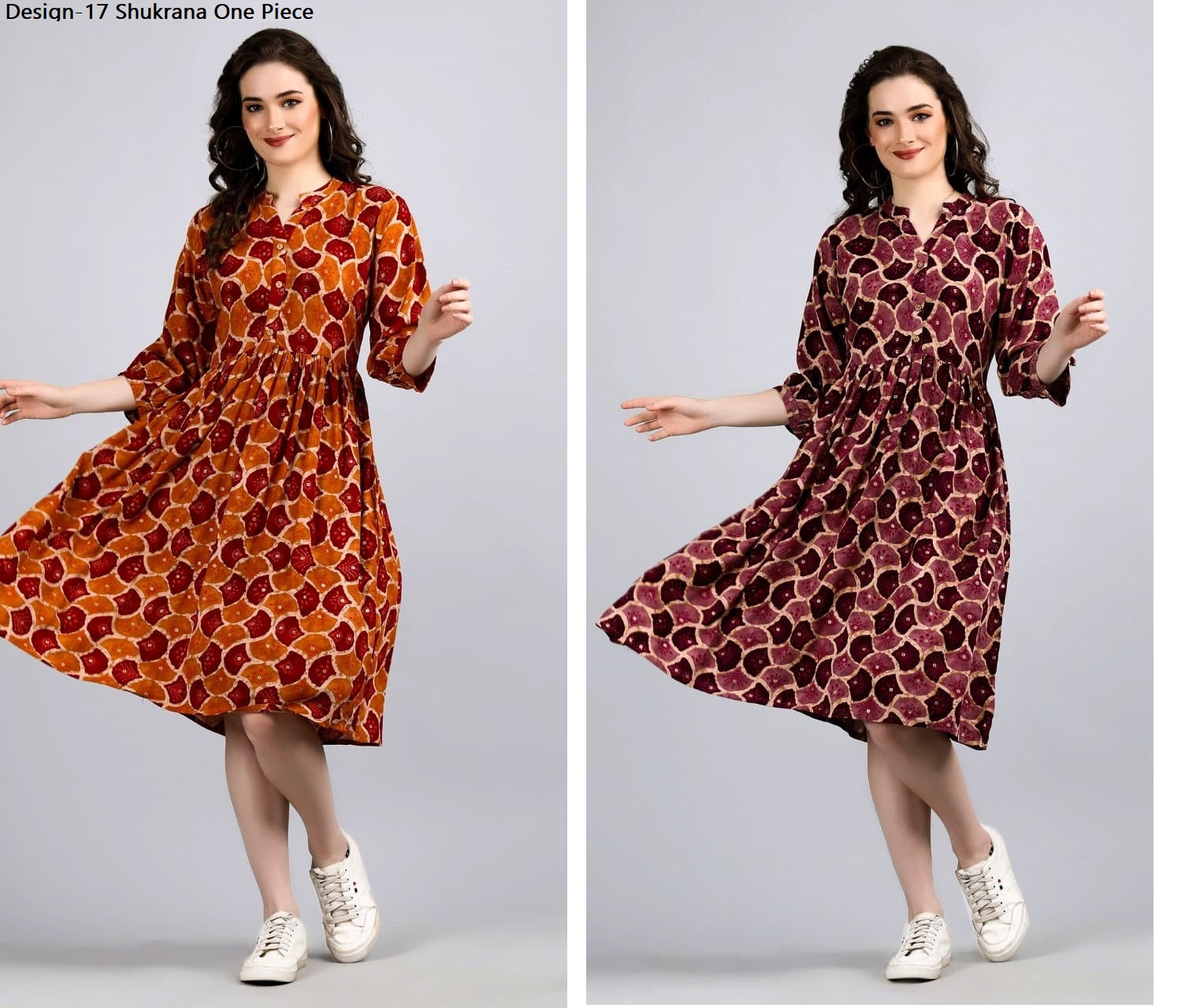 Design-17 Shukrana Rayon One Piece