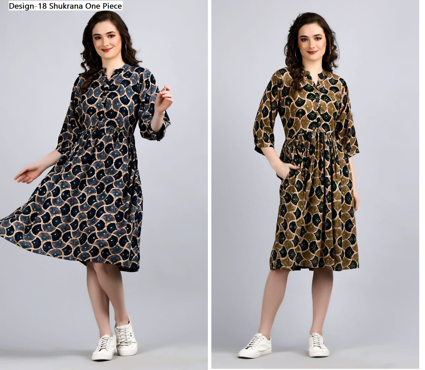 Design-18 Shukrana Rayon One Piece