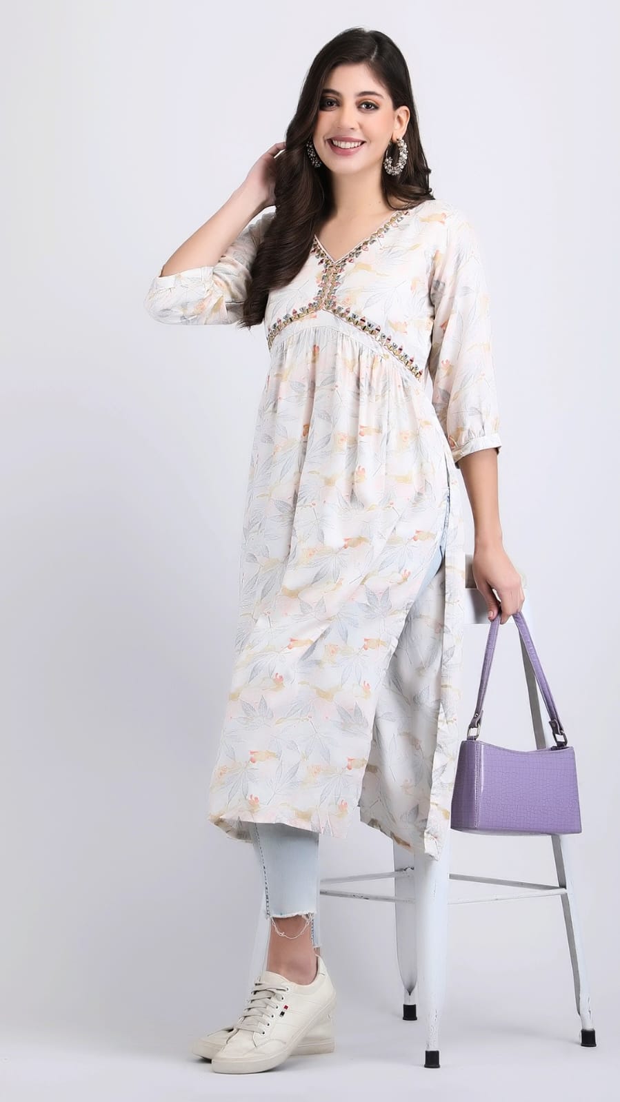 Design-26 Shukrana Rayon Kurtis Wholesale Price