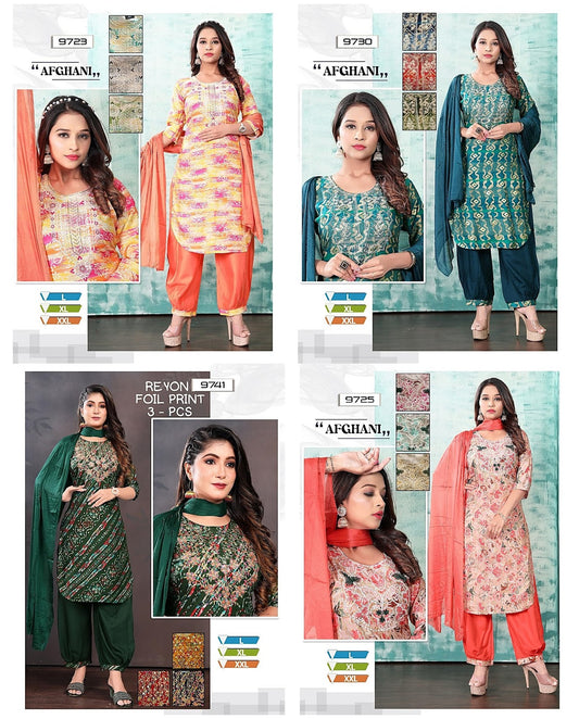 Design04 Mmc Reyon Afghani Readymade Suit Wholesale Rate