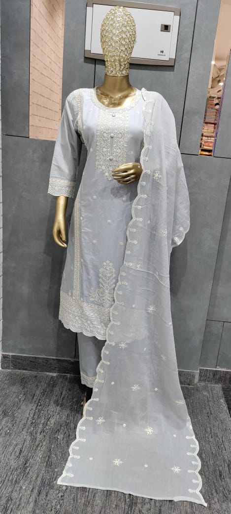 Design181 A Amba Pure Cotton Readymade Pant Style Suits Manufacturer Gujarat