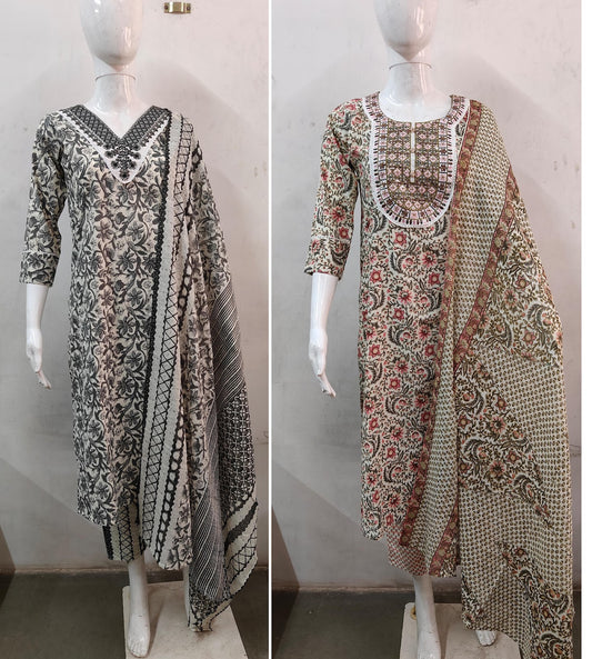 Design63 Ladli Cambric Readymade Pant Style Suits Exporter Ahmedabad