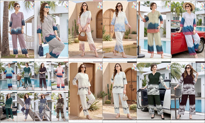 Design 060626 Belly Rayon 24Kg Co Ord Set Supplier