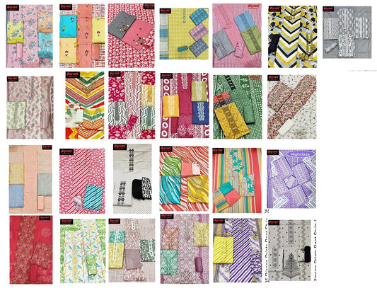 Design 1105 Bipson Prints Pure Cotton Pant Style Suits Manufacturer