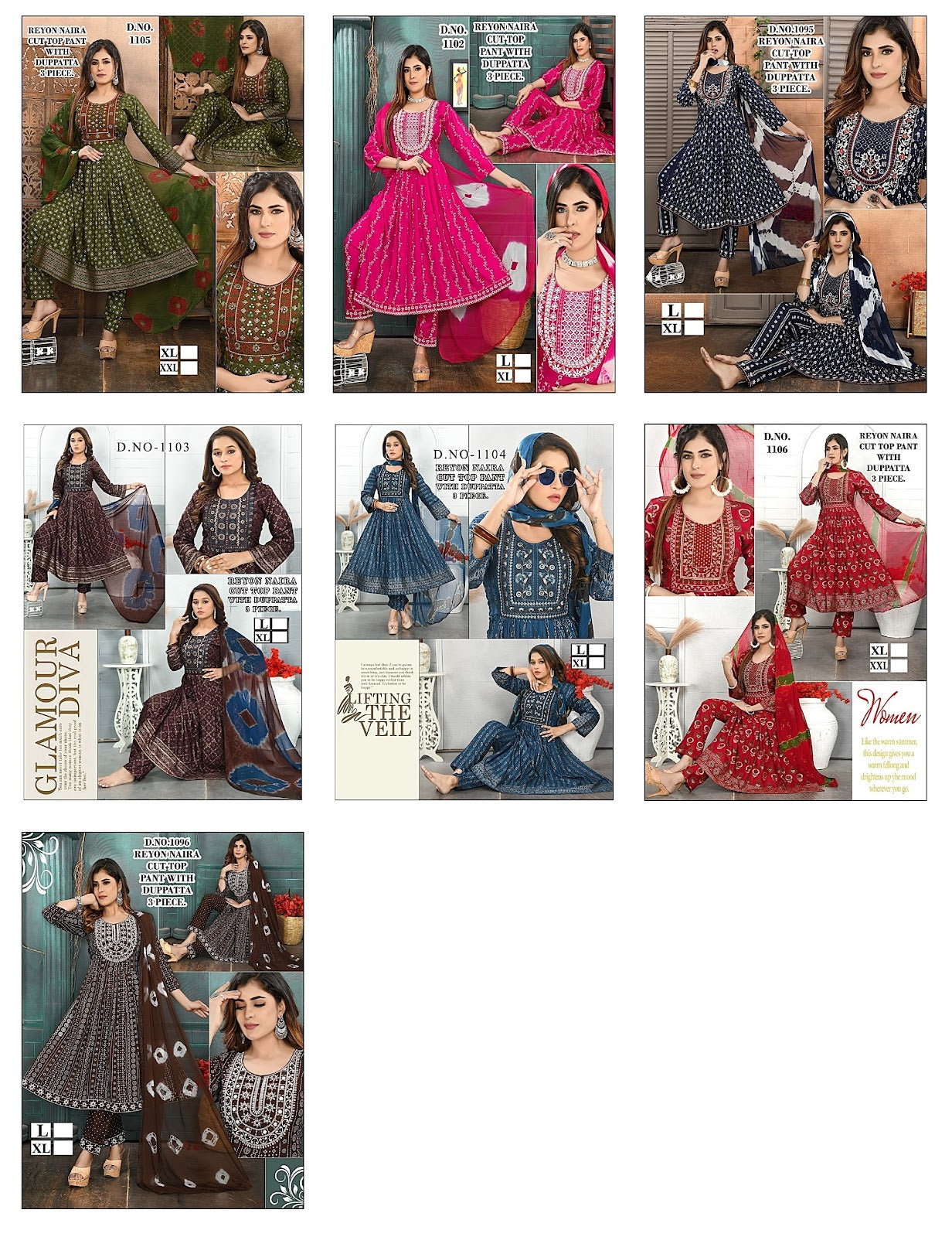 Design 1105 Violet Rayon Readymade Pant Style Suits Supplier India