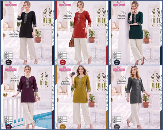 Design 1950 La Fairy Reyon Co Ord Set Manufacturer