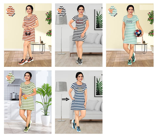 Design 1 Wld Hosiery Women Long Tshirt Manufacturer India