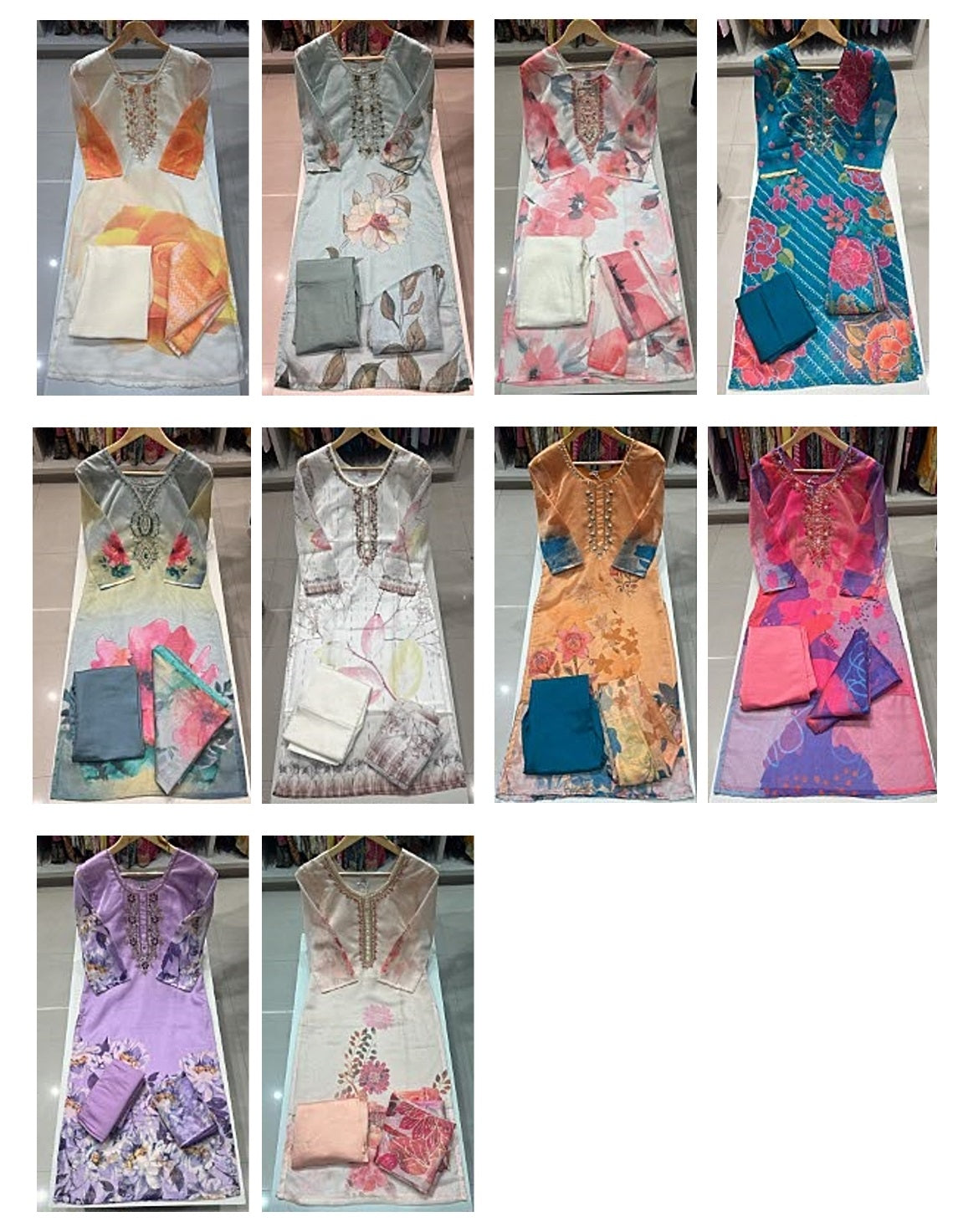Design 1 Wt Organza Readymade Pant Style Suits