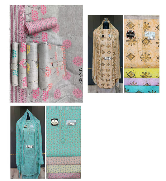 Design 2008 Roli Moli Lawn Salwar Suits Manufacturer India