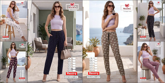 Design 2300 Kavyansika Hosiery Cotton Women Night Lower Wholesale Price