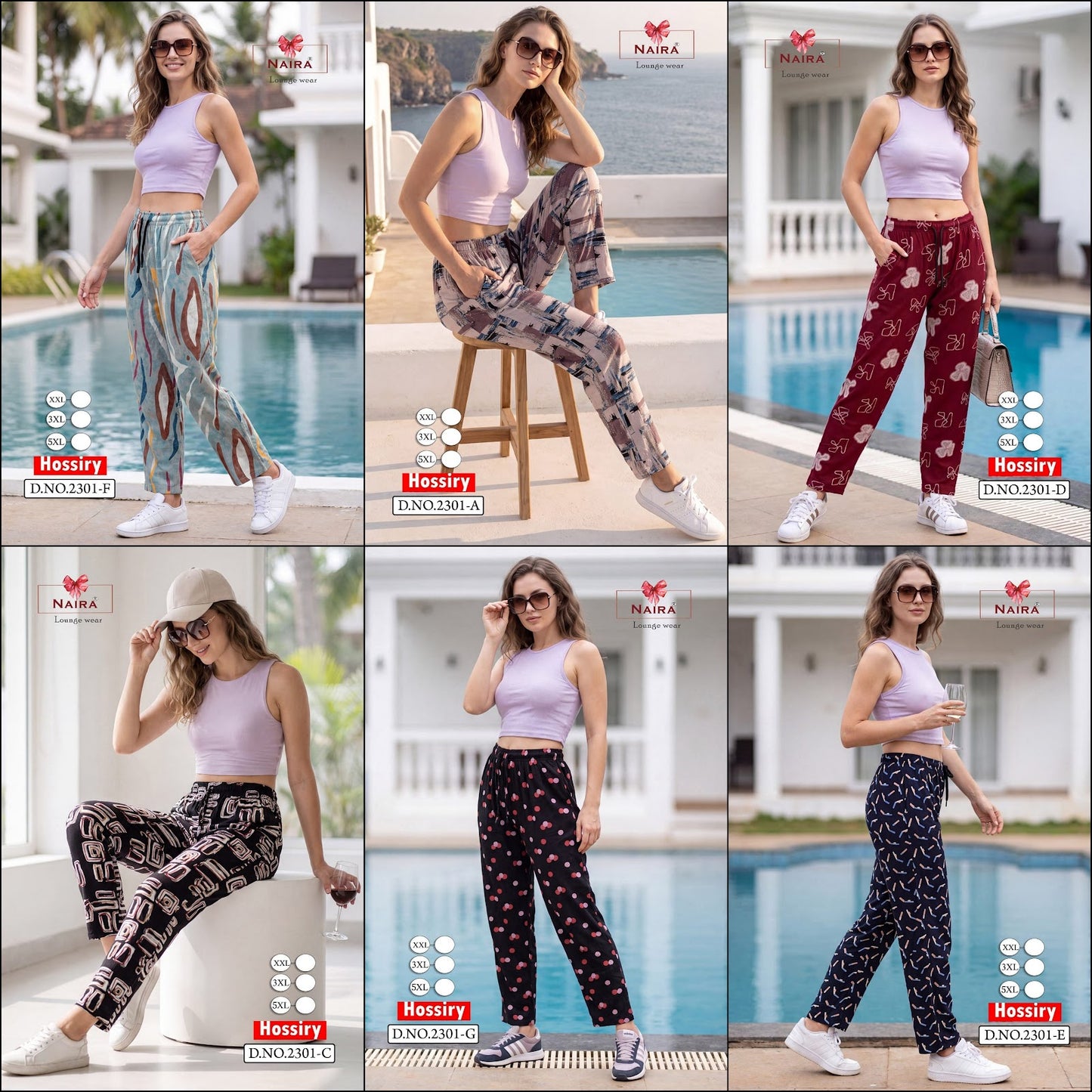 Design 2301 Kavyansika Hosiery Women Night Lower Supplier Ahmedabad