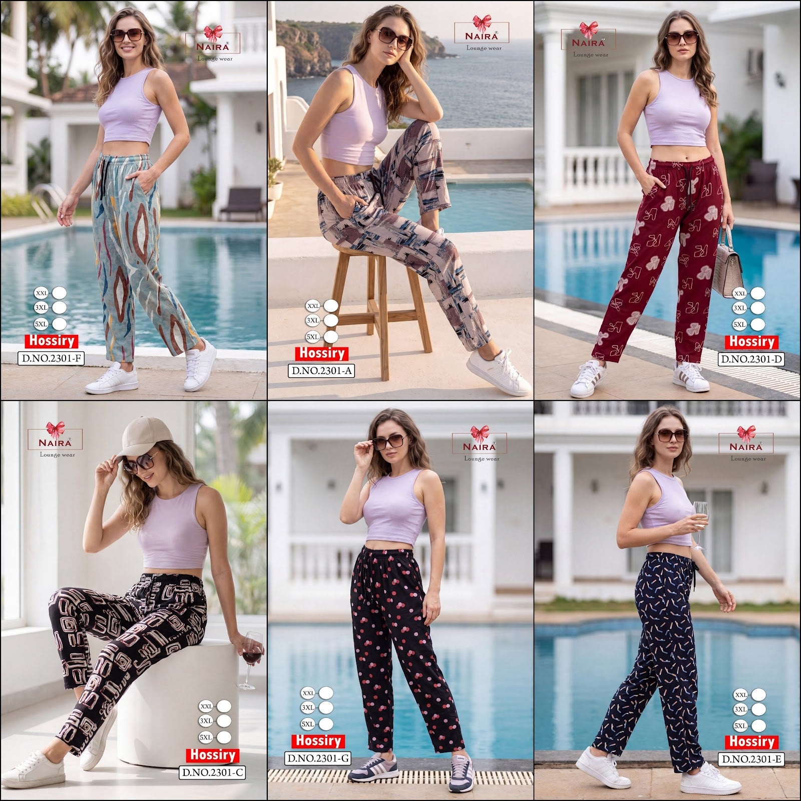 Design 2301 Kavyansika Hosiery Women Night Lower Supplier Ahmedabad