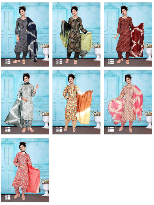 Design 2806 Kaso Capsule Rayon Readymade Pant Style Suits Exporter