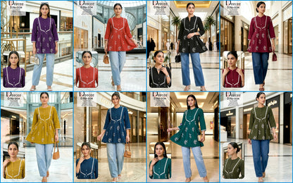 Design 5134 Deecee Cotton Fancy Tops Manufacturer Gujarat