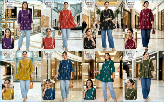 Design 5134 Deecee Cotton Fancy Tops Manufacturer Gujarat