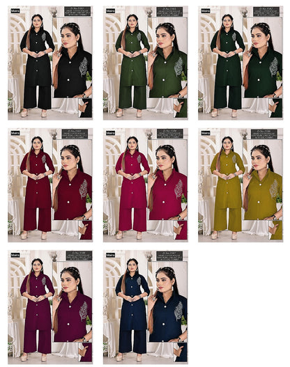 Design 5581-5588 Maira Cotton Co Ord Set Supplier