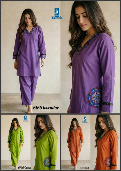 Design 6166 Kaya Cotton Co Ord Set Wholesaler