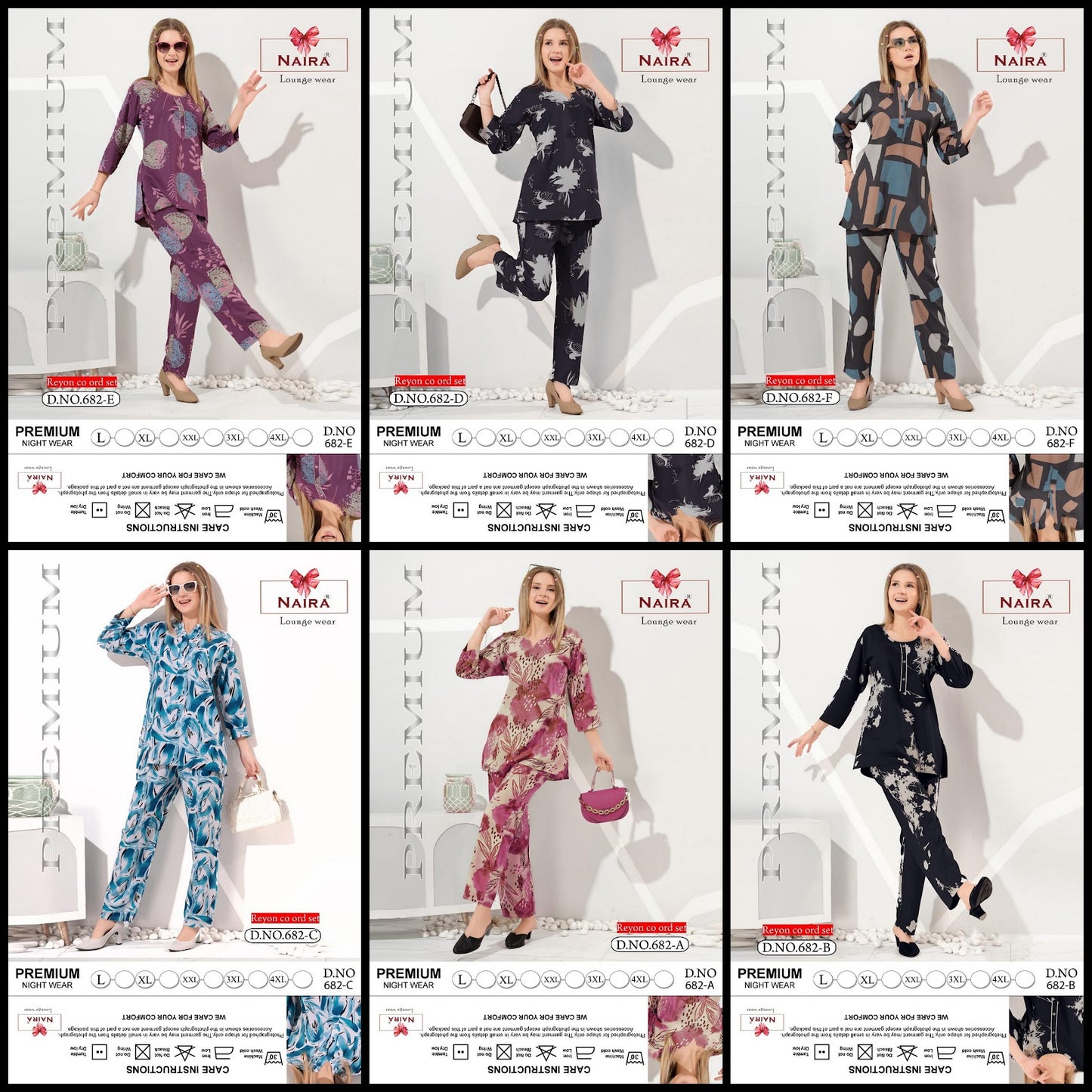 Design 682 Naira Kavyansika Reyon Co Ord Set Wholesale