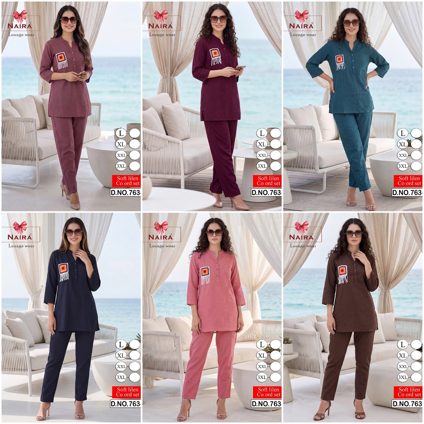 Design 763 Kavyansika Lilen Co Ord Set Wholesale Price