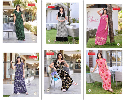 Design 8 Life Partner Hosiery Night Gowns Wholesaler Ahmedabad