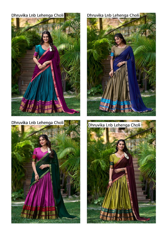 Dhruvika Lnb Cotton Lehenga Choli Wholesaler