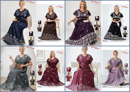 Dn 1970-1973 Ruchee Fashion Rayon Night Gowns Supplier